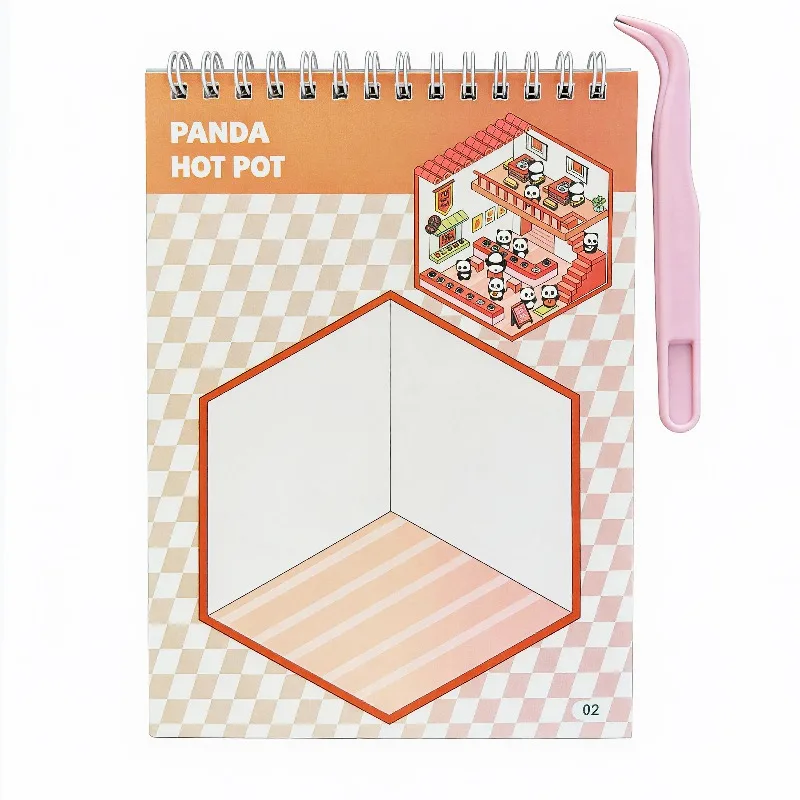 3D Scene Sticker Book Includes 8 Different Miniature Scenes Suitable for DIY Mini Houses Planner Decoration Good Gift Choices
3D Scene Sticker Book Includes 8 Different Miniature Scenes Suitable for DIY Mini Houses Planner Decoration Good Gift Choices