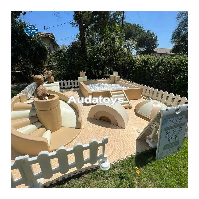 Natural Customized Color Size Soft Play Equipment Set Kids Indoor/Outdoor Playground Party Rentals Shopping Mall Use 1
Natural Customized Color Size Soft Play Equipment Set Kids Indoor/Outdoor Playground Party Rentals Shopping Mall Use 1