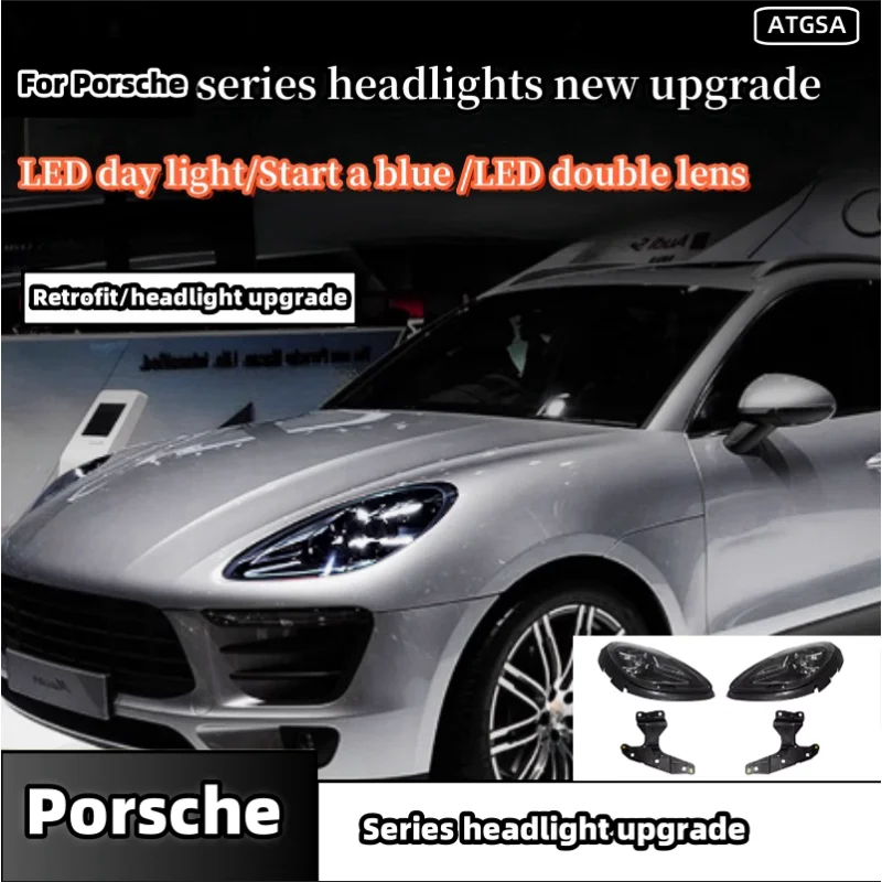 Подходит для обновления фар серии Porsche, полностью светодиодная неразрушающая установка plug and play
Подходит для обновления фар серии Porsche, полностью светодиодная неразрушающая установка plug and play