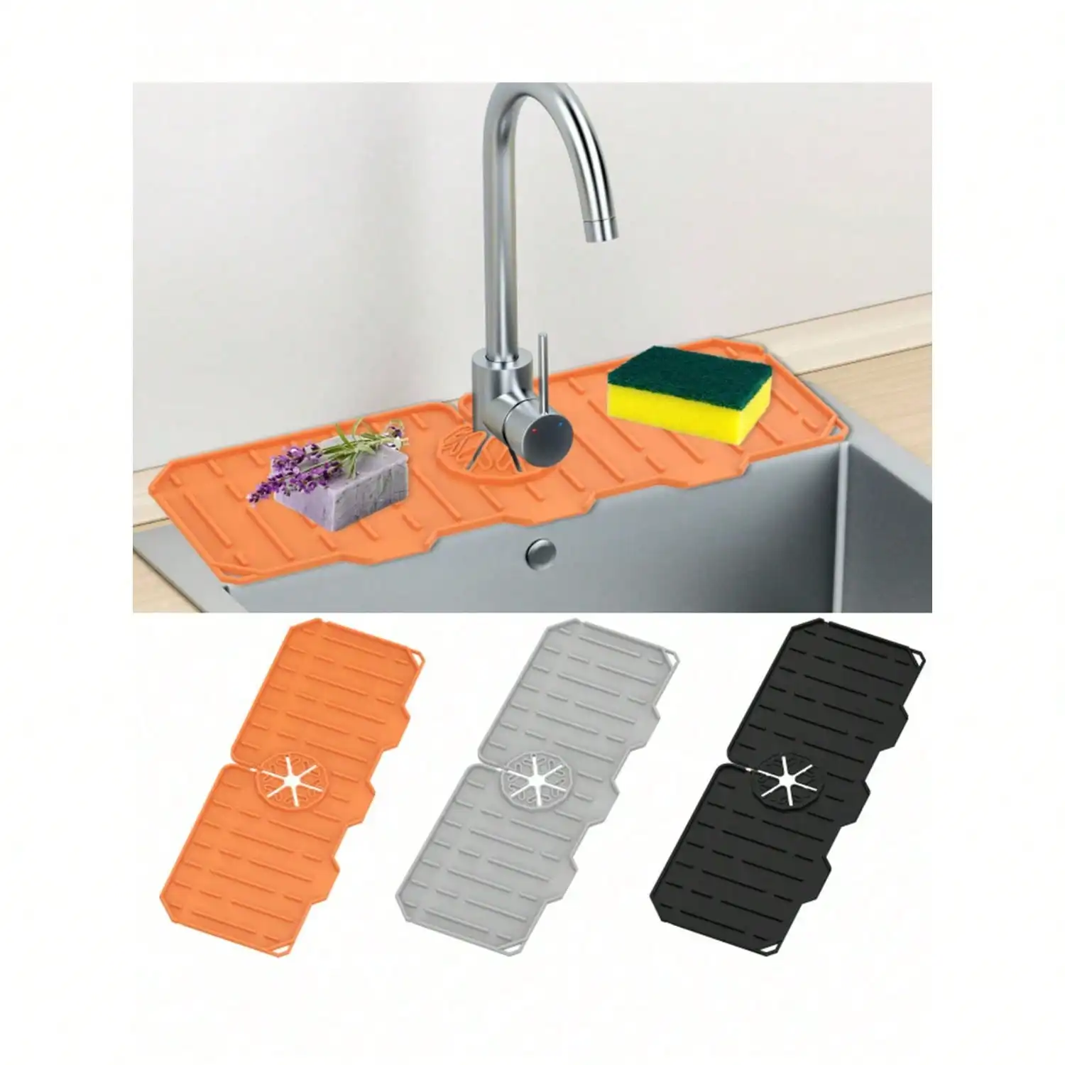 Thickened Silicone Faucet Drip Mat, Kitchen Bathroom Sink Water Catcher Anti Splash Pad Drain Pad
Thickened Silicone Faucet Drip Mat, Kitchen Bathroom Sink Water Catcher Anti Splash Pad Drain Pad
