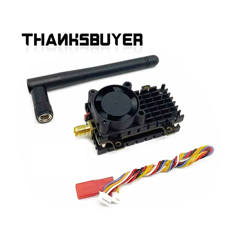 2W 5.8G FPV Video Transmitter Module Drone VTX Transmitter with Antenna and Cables (without Camera)
2W 5.8G FPV Video Transmitter Module Drone VTX Transmitter with Antenna and Cables (without Camera)