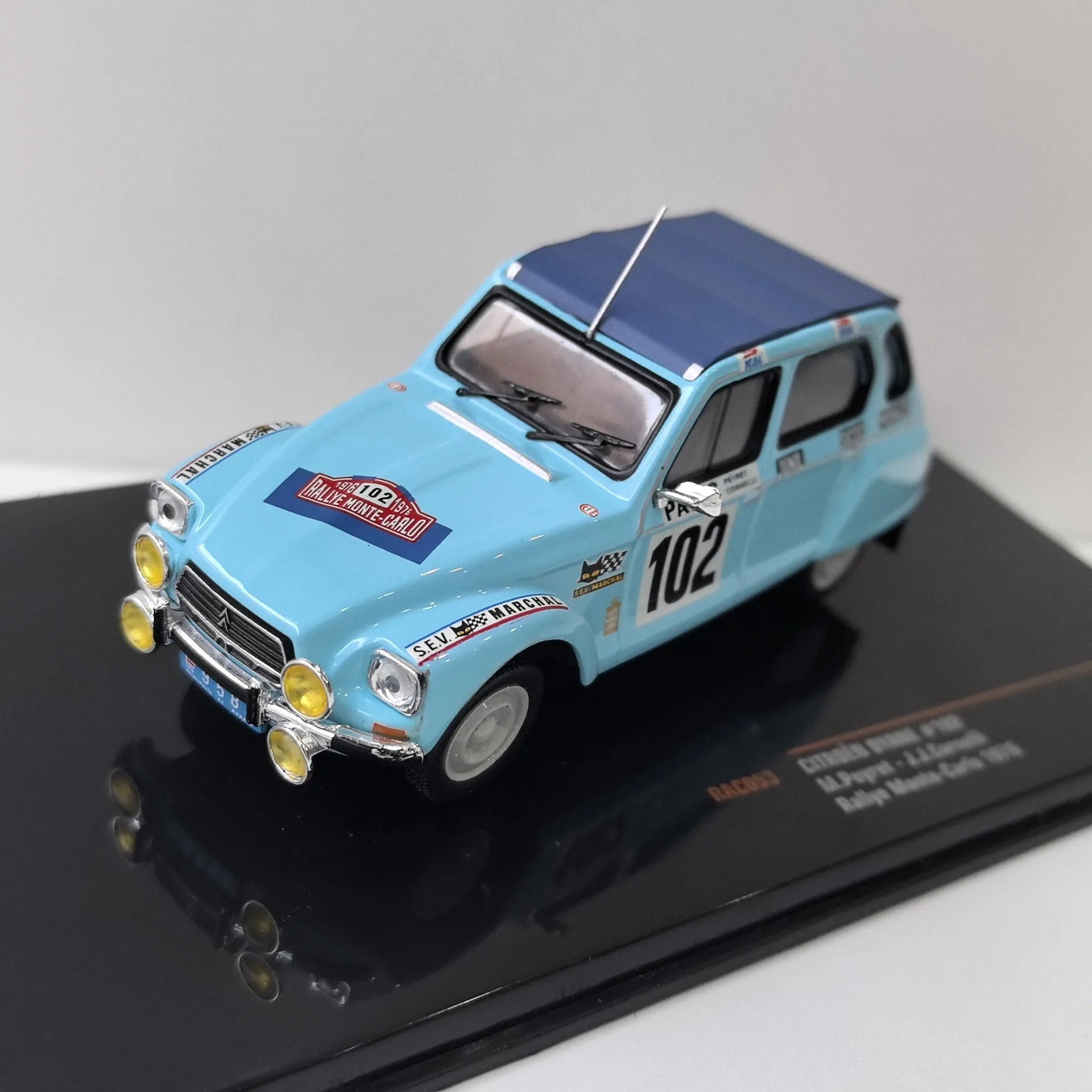 Diecast IXO 1/43 Scale CITROEN DYANE #102 1976 Citroen Racing Alloy Car Model Collectible Toy Gift Souvenir Display Ornament
Diecast IXO 1/43 Scale CITROEN DYANE #102 1976 Citroen Racing Alloy Car Model Collectible Toy Gift Souvenir Display Ornament