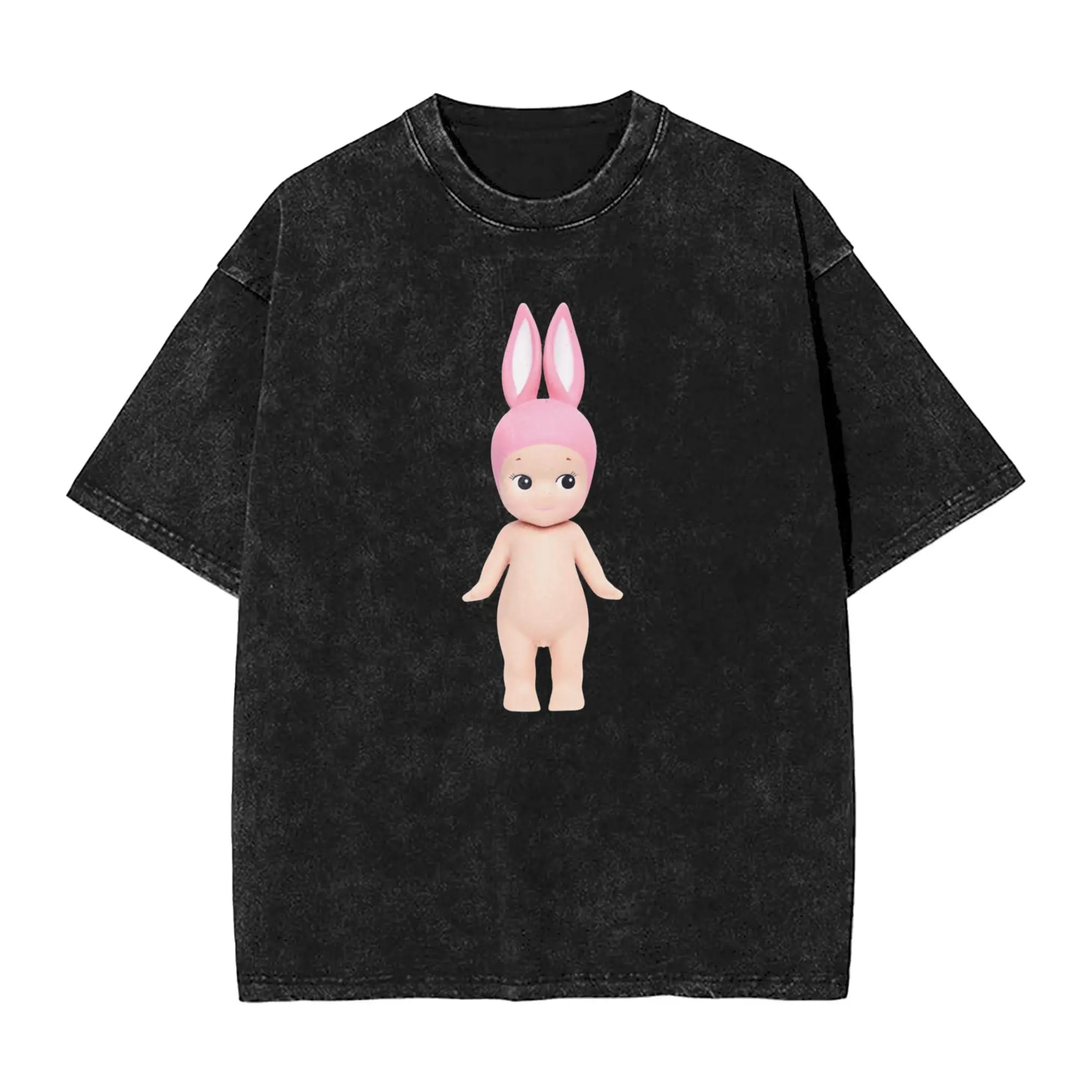 Негабаритная мытая футболка Sonny Angel Baby Rabbit, хлопковые футболки, новинка, футболка для мужчин, летние потрясающие повседневные топы
Негабаритная мытая футболка Sonny Angel Baby Rabbit, хлопковые футболки, новинка, футболка для мужчин, летние потрясающие повседневные топы