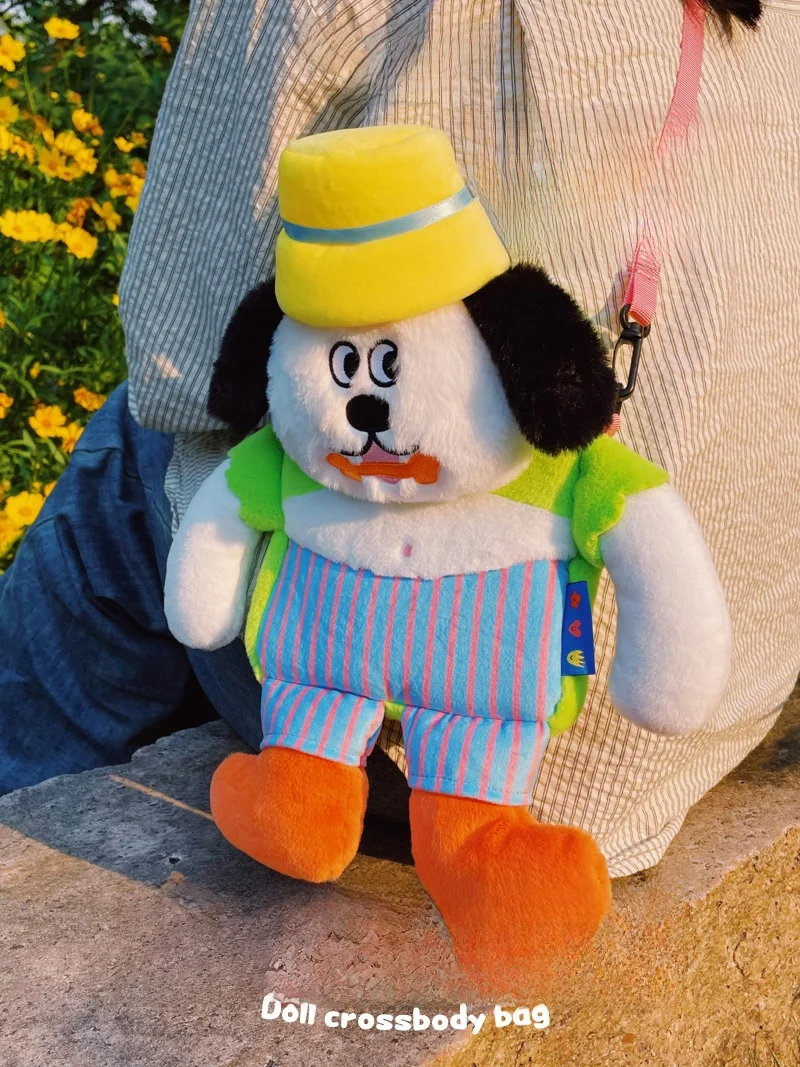 Uody Original Dog Crossbody Bag Plush Toy Birthday Gift for Girls Cute Cartoon Healing Series Soft Animal Shaped Shoulder Bag
Uody Original Dog Crossbody Bag Plush Toy Birthday Gift for Girls Cute Cartoon Healing Series Soft Animal Shaped Shoulder Bag