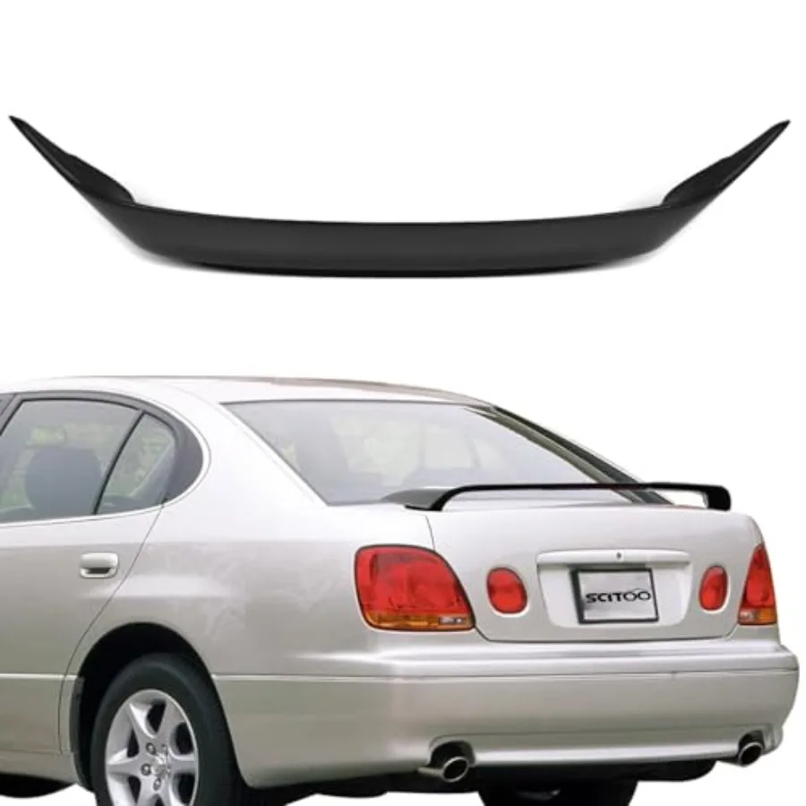 ABS Matte Black Rear Trunk Spoiler Wing for 1998-2005 Lexus GS300/400/430 1PC Car Body Kit Accessory
ABS Matte Black Rear Trunk Spoiler Wing for 1998-2005 Lexus GS300/400/430 1PC Car Body Kit Accessory