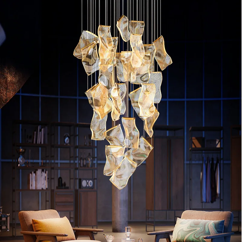 Postmodern Light Luxury Living Room Lamp Creative Nordic Lamps Staircase Restaurant Hall Lighting
Postmodern Light Luxury Living Room Lamp Creative Nordic Lamps Staircase Restaurant Hall Lighting