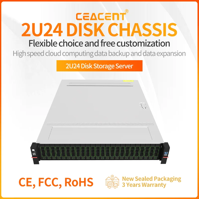 SV3-R224-9D24NA Стойка 2U, 24x 2,5-дюймовый отсек для привода, поддержка All-Flash, 24*NVMe PCIe4.0 SSD, совместимая с материнской платой E-ATX/ATX
SV3-R224-9D24NA Стойка 2U, 24x 2,5-дюймовый отсек для привода, поддержка All-Flash, 24*NVMe PCIe4.0 SSD, совместимая с материнской платой E-ATX/ATX