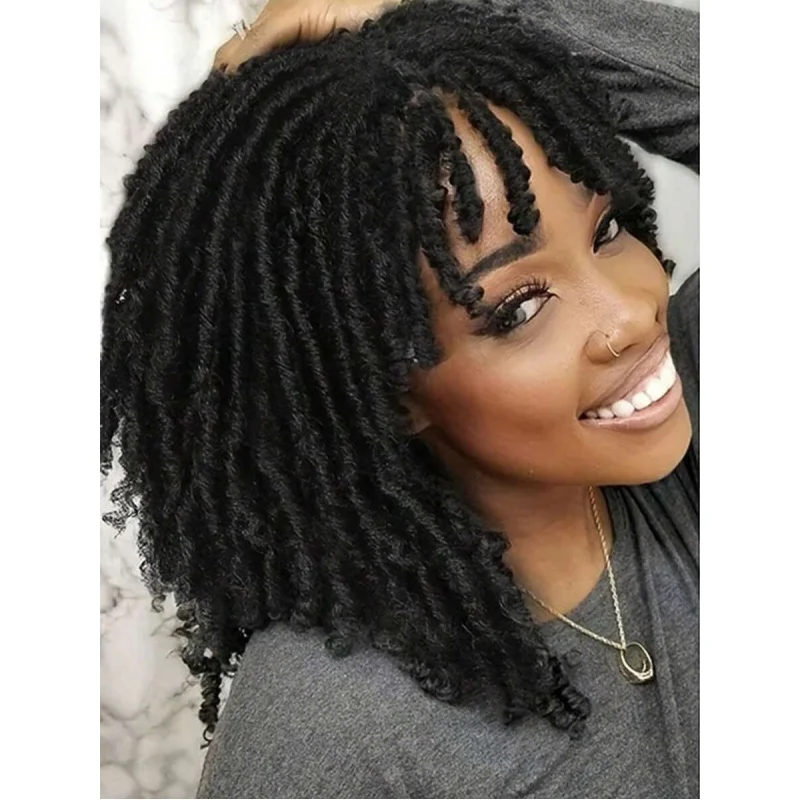 Billowig Short Dreadlock Synthetic Wig with Bangs – Ombre Braided Twist Style, for Women
Billowig Short Dreadlock Synthetic Wig with Bangs – Ombre Braided Twist Style, for Women
