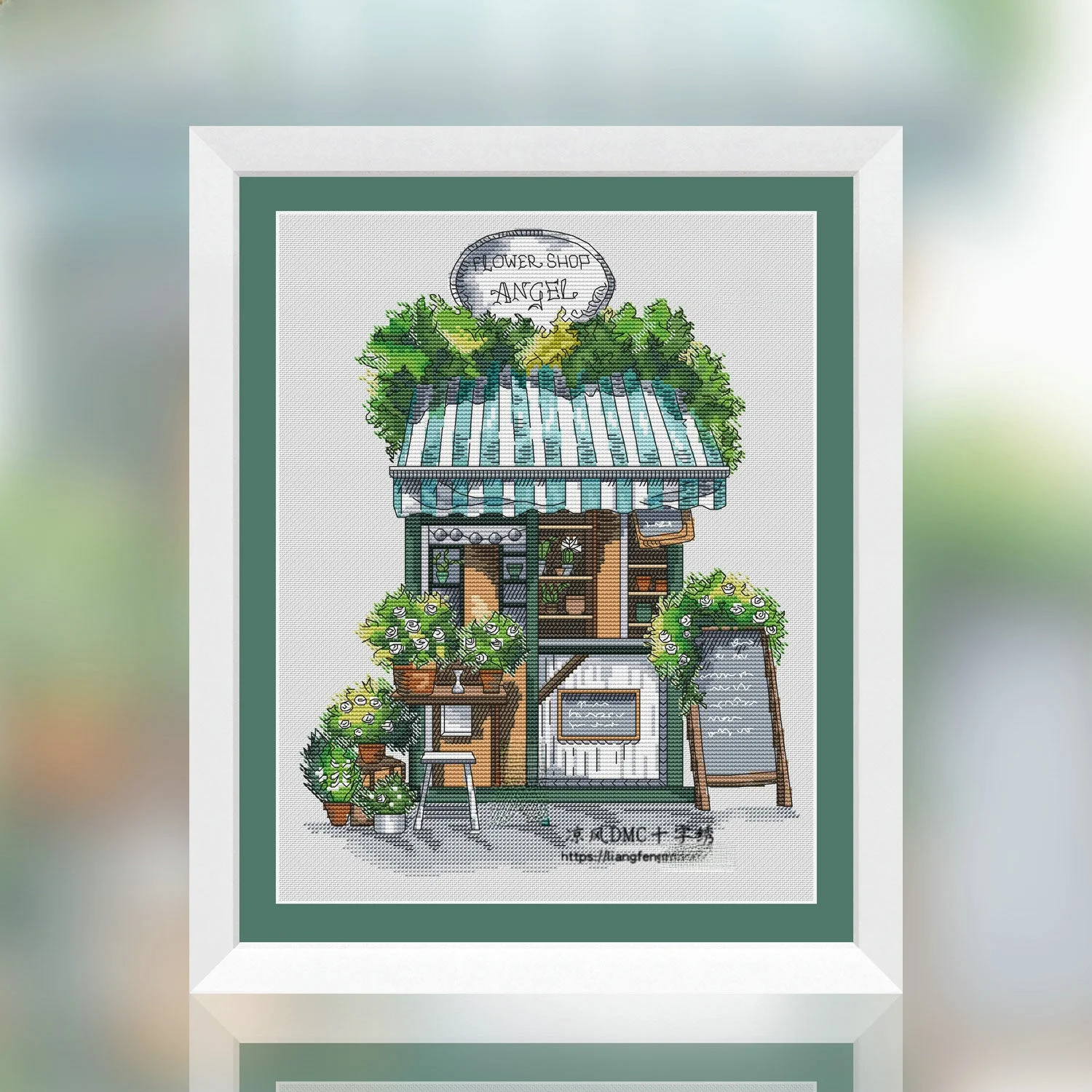 Набор для вышивания крестиком F087 «Цветочный магазин» с 16 принтами, настенная картина, нитки DMC, домашнее текстильное искусство, набор для вышивания крестиком
Набор для вышивания крестиком F087 «Цветочный магазин» с 16 принтами, настенная картина, нитки DMC, домашнее текстильное искусство, набор для вышивания крестиком