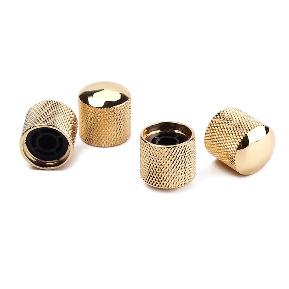 4pcs Metal Guitar Knobs Hollow Shaft with Screw for Bass Volume Control Precision Models
4pcs Metal Guitar Knobs Hollow Shaft with Screw for Bass Volume Control Precision Models