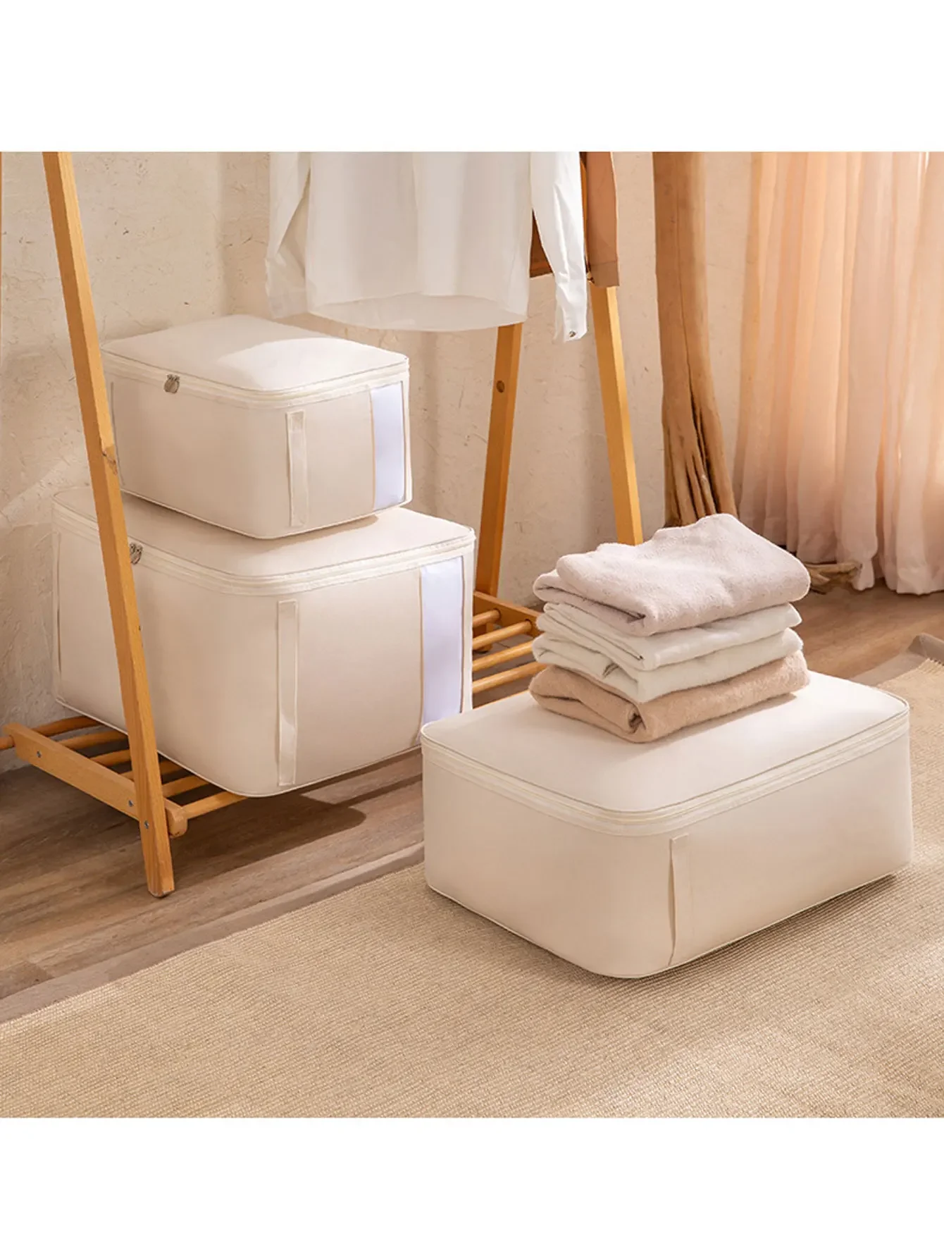 CANBOUN Oxford Cloth Quilt Storage Organizer Household Waterproof Moisture Proof Bag Large Capacity Packing Moving Clothes Quilt
CANBOUN Oxford Cloth Quilt Storage Organizer Household Waterproof Moisture Proof Bag Large Capacity Packing Moving Clothes Quilt