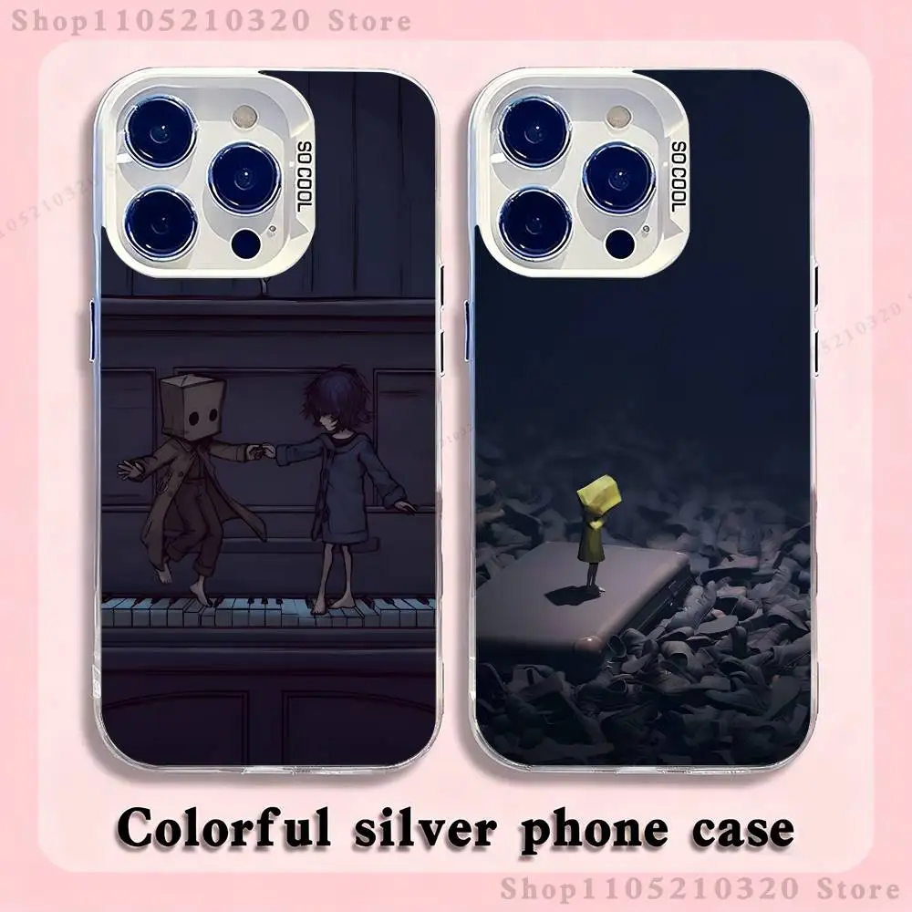 Game L-Little N-Nightmar Phone Case For iPhone 17,16,15,14,13,12,11,Pro,Max,Plus,Mini,XS,SE Anti Fall White Matte Hard Bumper
Game L-Little N-Nightmar Phone Case For iPhone 17,16,15,14,13,12,11,Pro,Max,Plus,Mini,XS,SE Anti Fall White Matte Hard Bumper