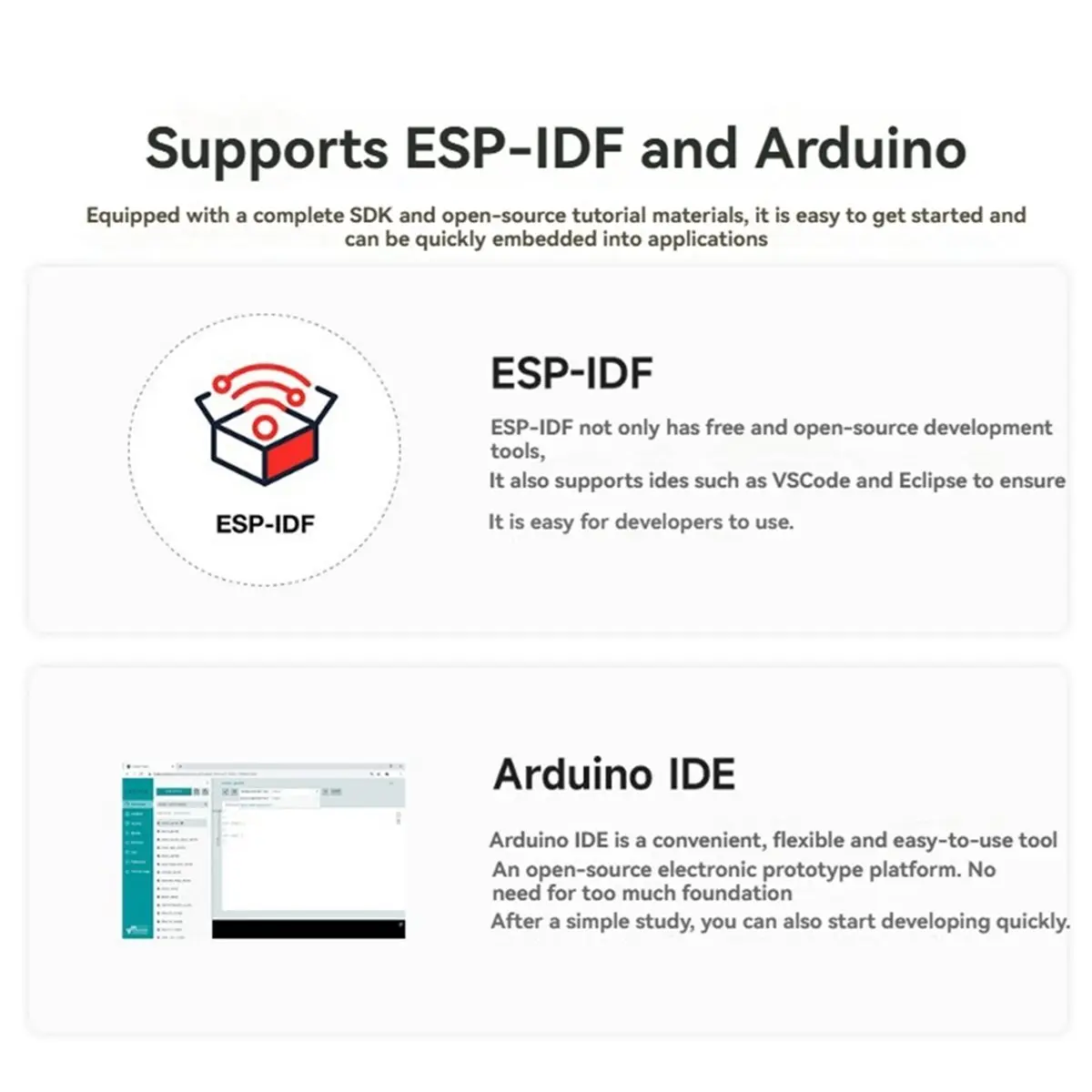 (ABDH) ESP32-S3 AI Chatbot Development Board 1.54 Inch TouchScreen Display Digital Photo Album E-Reader for Xiaozhi DeepSeek
(ABDH) ESP32-S3 AI Chatbot Development Board 1.54 Inch TouchScreen Display Digital Photo Album E-Reader for Xiaozhi DeepSeek