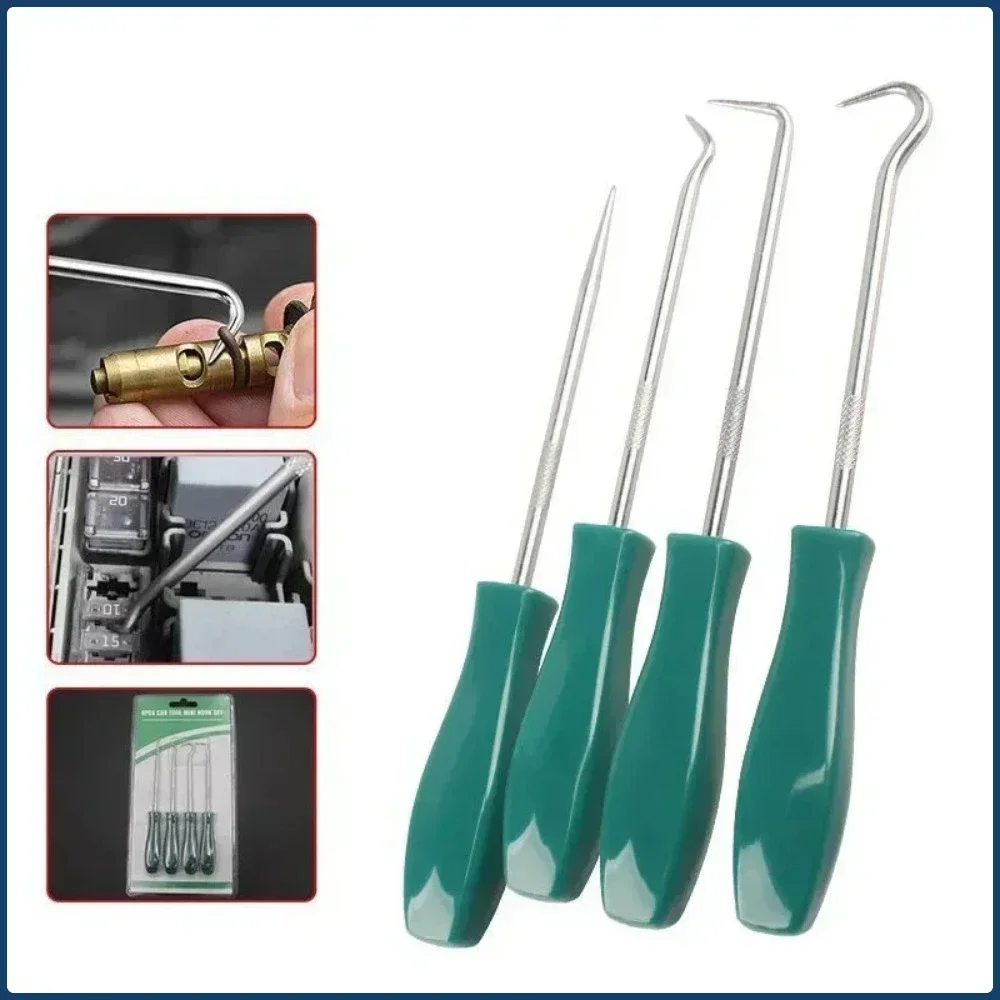 4Pcs Car Auto Vehicle Oil Seal Screwdrivers Set O-Ring Seal Gasket Puller Remover Pick Hooks Repair Car Extractor Garage Puller
4Pcs Car Auto Vehicle Oil Seal Screwdrivers Set O-Ring Seal Gasket Puller Remover Pick Hooks Repair Car Extractor Garage Puller