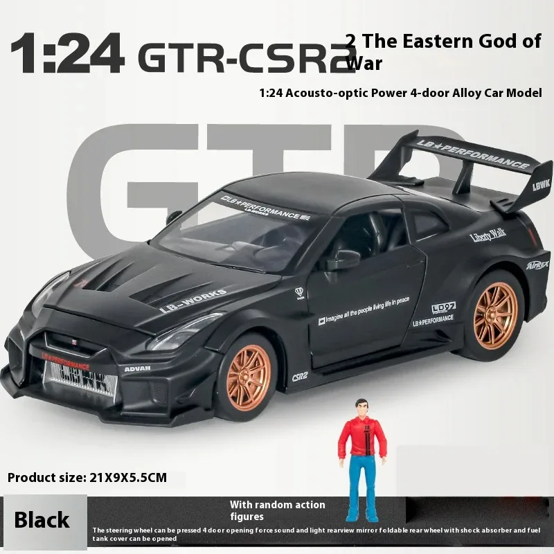 1:24 Nissan GTR CSR2 Skyline Alloy Diecast Sports Car Model TV Cabinet Desktop Decoration Ornaments Childrens Toys Gift For Boys
1:24 Nissan GTR CSR2 Skyline Alloy Diecast Sports Car Model TV Cabinet Desktop Decoration Ornaments Childrens Toys Gift For Boys