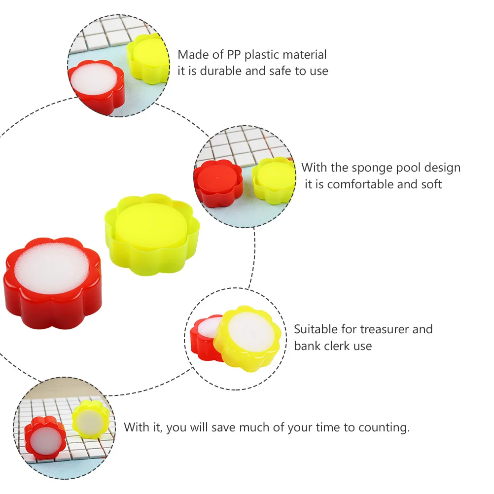 10PCS Money Counting Hand Wet Device PP Material Cylinder Sponge Pool Tool Safe Comfortable Bank Clerk Use
10PCS Money Counting Hand Wet Device PP Material Cylinder Sponge Pool Tool Safe Comfortable Bank Clerk Use