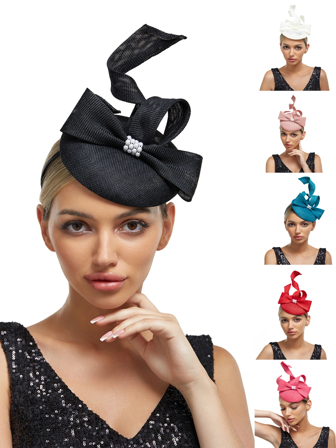 2025 New Fascinator Hat Wedding Church Headpiece Pearl Formal Event Tea Cap Kentucky Derby Race Millinery Cocktail Hat
2025 New Fascinator Hat Wedding Church Headpiece Pearl Formal Event Tea Cap Kentucky Derby Race Millinery Cocktail Hat