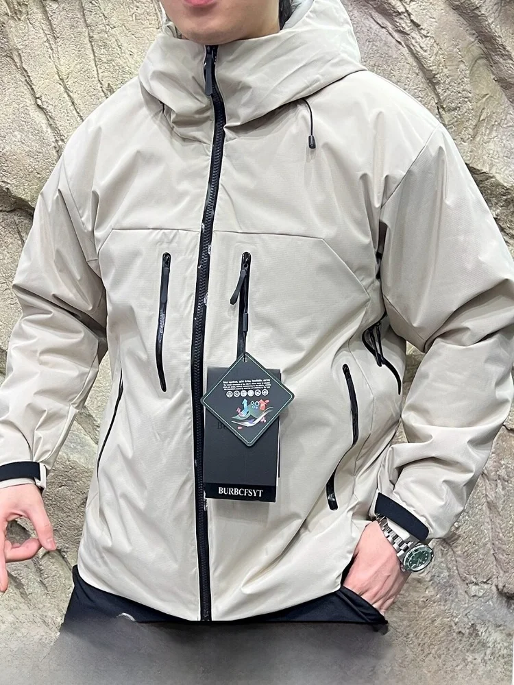 Outdoor Men's Winter Jacket SV Series Underarm Glued Zipper Warm Cotton Coat Water Resistant Casual Standard Fit Long Sleeve ...
Outdoor Men's Winter Jacket SV Series Underarm Glued Zipper Warm Cotton Coat Water Resistant Casual Standard Fit Long Sleeve ...