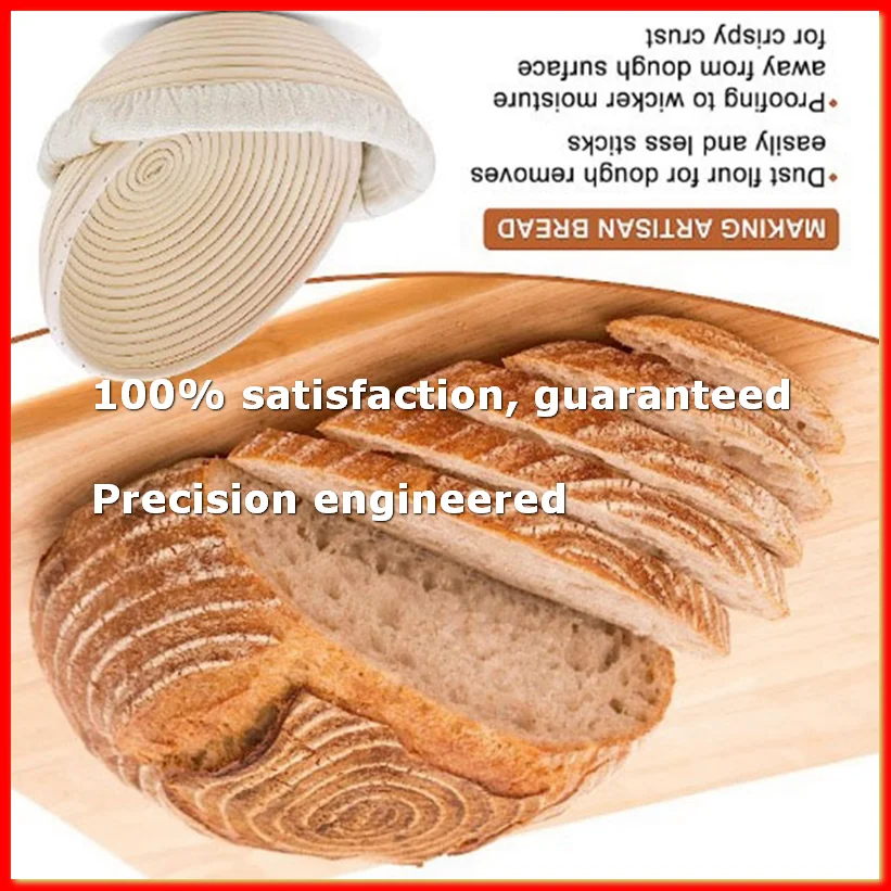 2Pcs Bread Proofing Baskets,Round Rattan Bread Bowls with Liners for Home Bakers Baking Making 23cm-A79M
2Pcs Bread Proofing Baskets,Round Rattan Bread Bowls with Liners for Home Bakers Baking Making 23cm-A79M
