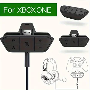 Stereo headphone adapter suitable for Xbox One and Xbox Series X|S as well as Elite controllers - Audio converter for headphones
Stereo headphone adapter suitable for Xbox One and Xbox Series X|S as well as Elite controllers - Audio converter for headphones