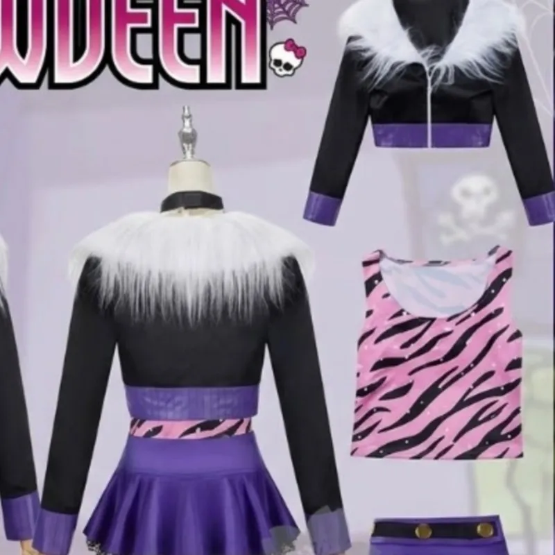 Monster Cosplay Fashion Cothes CLAW Cos DEEN Black Short Coat Purple Sexy Mini Dress Jirai Kei Suit Halloween Carnival Outfit
Monster Cosplay Fashion Cothes CLAW Cos DEEN Black Short Coat Purple Sexy Mini Dress Jirai Kei Suit Halloween Carnival Outfit