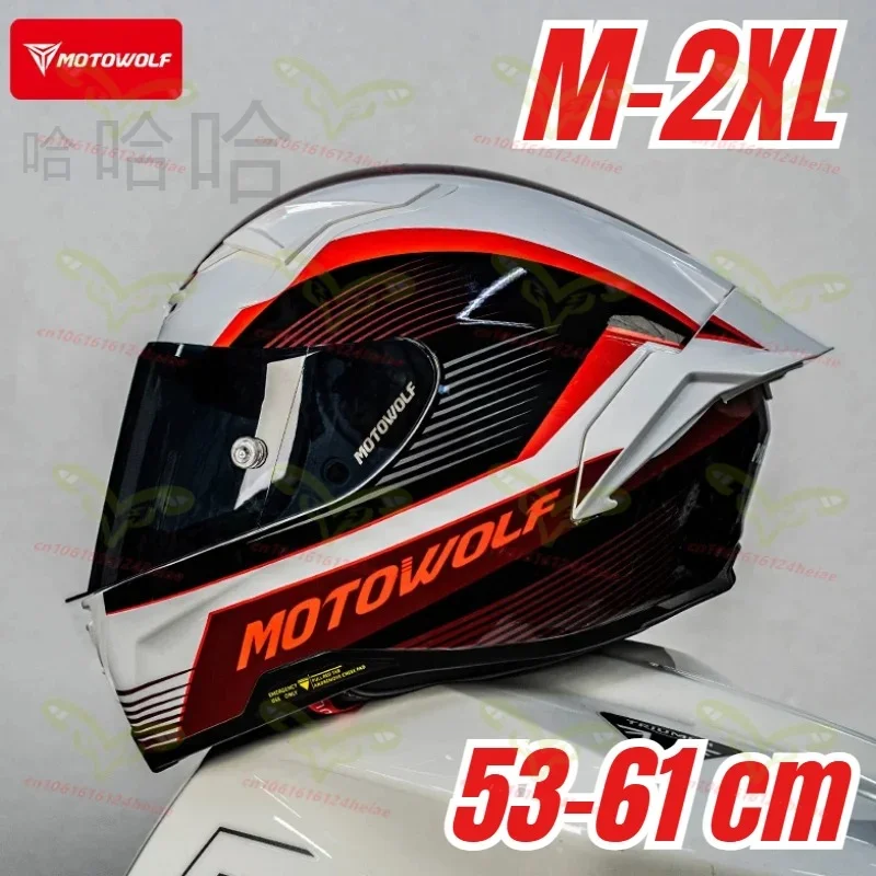 MOTOWOLF H1 Motorcycle Full Face Helmet Motocross Racing Helmet for Men and Women Road Riding Safety Helmet casco moto
MOTOWOLF H1 Motorcycle Full Face Helmet Motocross Racing Helmet for Men and Women Road Riding Safety Helmet casco moto