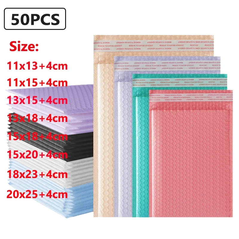 50Pcs Purple Bubble Mailers Bubble Padded Mailing Envelopes Mailer Poly for Packaging Self Seal Shipping Bag Bubble Padding
50Pcs Purple Bubble Mailers Bubble Padded Mailing Envelopes Mailer Poly for Packaging Self Seal Shipping Bag Bubble Padding