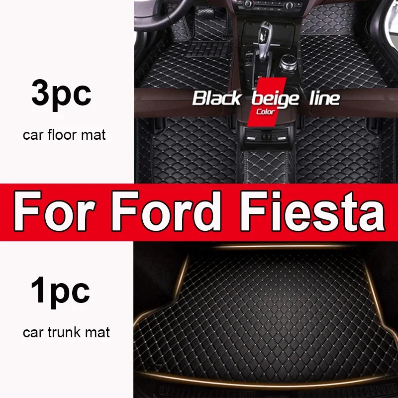 Автомобильный роскошный кожаный коврик на заказ для Ford Fiesta 2009 2010 2011 2012 2013, автомобильный коврик, полный комплект, женские водонепроницаемые аксессуары
Автомобильный роскошный кожаный коврик на заказ для Ford Fiesta 2009 2010 2011 2012 2013, автомобильный коврик, полный комплект, женские водонепроницаемые аксессуары