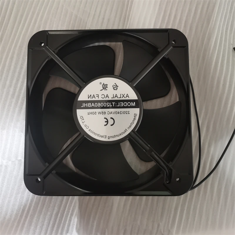 20060 Axial Cooling Fan TJ20060ABHL 200x200x60mm 20CM 8 Inch AC 220V 65W Industrial Cabinet Exhaust Fan High Airflow Cooling Fan
20060 Axial Cooling Fan TJ20060ABHL 200x200x60mm 20CM 8 Inch AC 220V 65W Industrial Cabinet Exhaust Fan High Airflow Cooling Fan