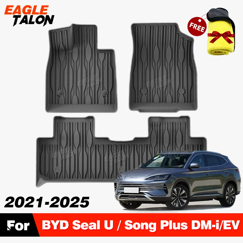 Для BYD Seal U/Song Plus DM-i/EV/Sealion 6 2025 2024 2023 2022 2021, индивидуальный автомобильный коврик из ТПЭ, аксессуары для интерьера
Для BYD Seal U/Song Plus DM-i/EV/Sealion 6 2025 2024 2023 2022 2021, индивидуальный автомобильный коврик из ТПЭ, аксессуары для интерьера
