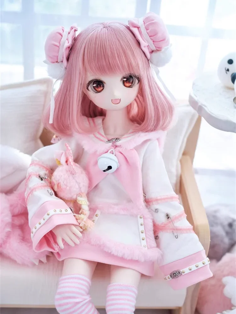 BJD Doll Clothes For 1/4 Doll Pink Dolls Clothing Accessories(No Doll)
BJD Doll Clothes For 1/4 Doll Pink Dolls Clothing Accessories(No Doll)