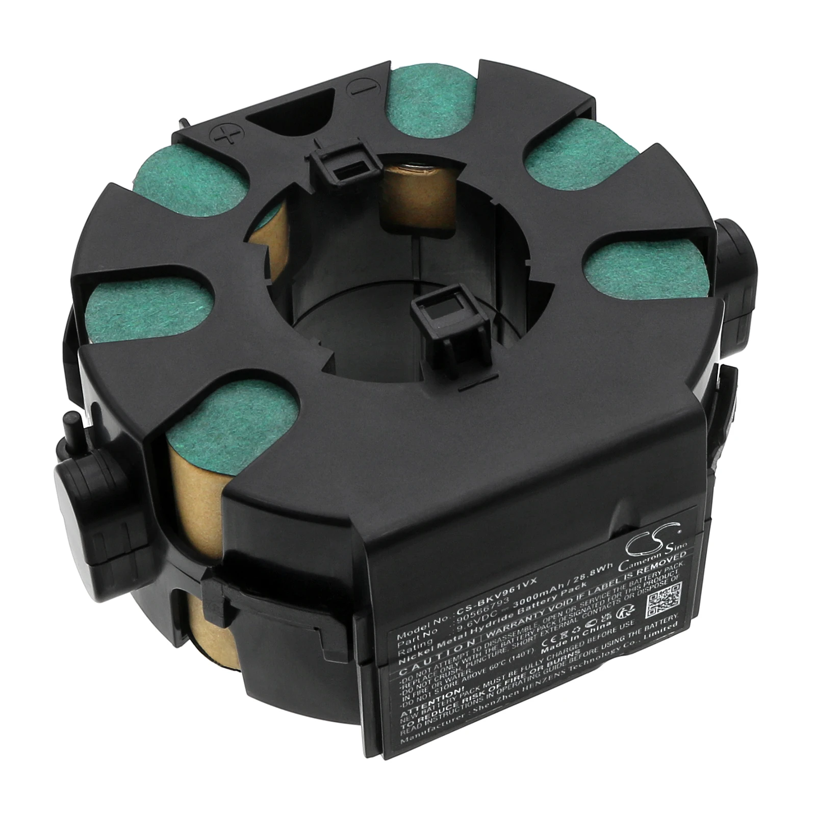Сменный аккумулятор CS для Black Decker DV9610AN, DV9610ECN, DV9610N, WD9610, WD9610ECN 9056679
Сменный аккумулятор CS для Black Decker DV9610AN, DV9610ECN, DV9610N, WD9610, WD9610ECN 9056679