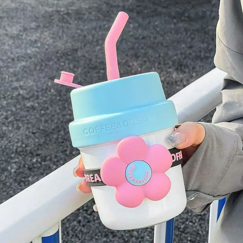 Stainl Steel Coffee Cup with St Flower Design Portable Insulated Water Bottle Trendy High Aesthetic Value for Students ...
Stainl Steel Coffee Cup with St Flower Design Portable Insulated Water Bottle Trendy High Aesthetic Value for Students ...