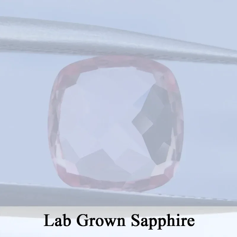 Lab Grown Sapphire Sunrise Pink Color VVS1 Square Cushion Shape Charms Beads
Lab Grown Sapphire Sunrise Pink Color VVS1 Square Cushion Shape Charms Beads