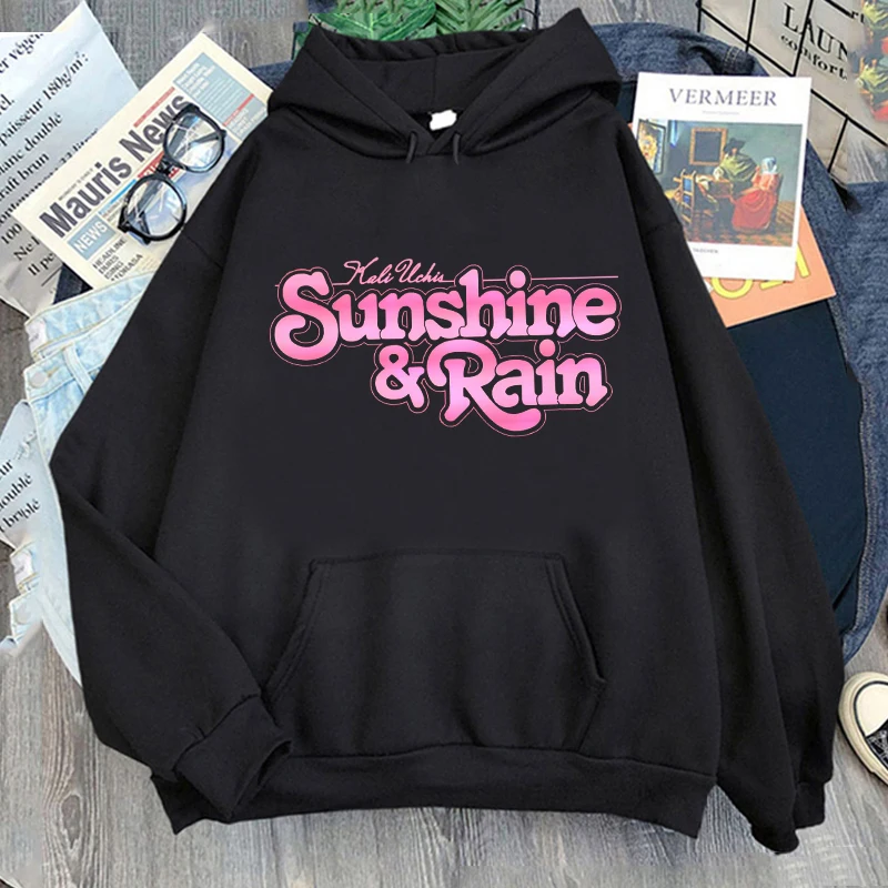 Kali Uchis Sunshine Rain Hoodies 2025 New Movie Graphic Sweatshirt Fleece Casual Hooded Pullovers Women Clothing Streetwear Tops
Kali Uchis Sunshine Rain Hoodies 2025 New Movie Graphic Sweatshirt Fleece Casual Hooded Pullovers Women Clothing Streetwear Tops