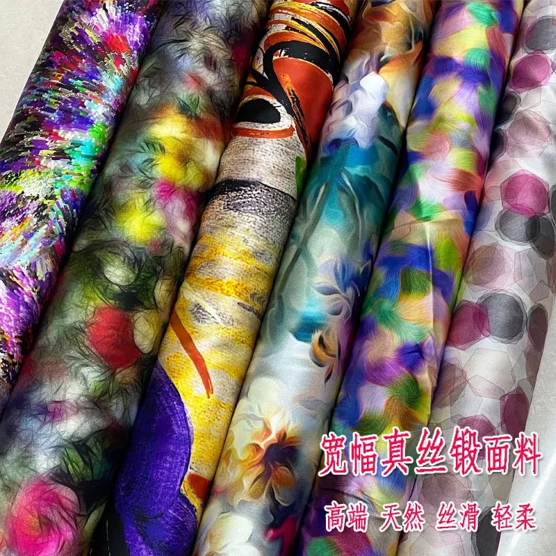 Spring and Summer High-End Wide Silk Fabric Elastic Forged Surface Dress Shirt Cheongsam Sling Clothing
Spring and Summer High-End Wide Silk Fabric Elastic Forged Surface Dress Shirt Cheongsam Sling Clothing