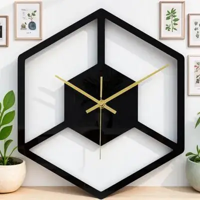 Creative Hexagon Wall Clock Acrylic Art Decor for Living Room Bedroom Bar Hotel Decoration Home Clock
Creative Hexagon Wall Clock Acrylic Art Decor for Living Room Bedroom Bar Hotel Decoration Home Clock