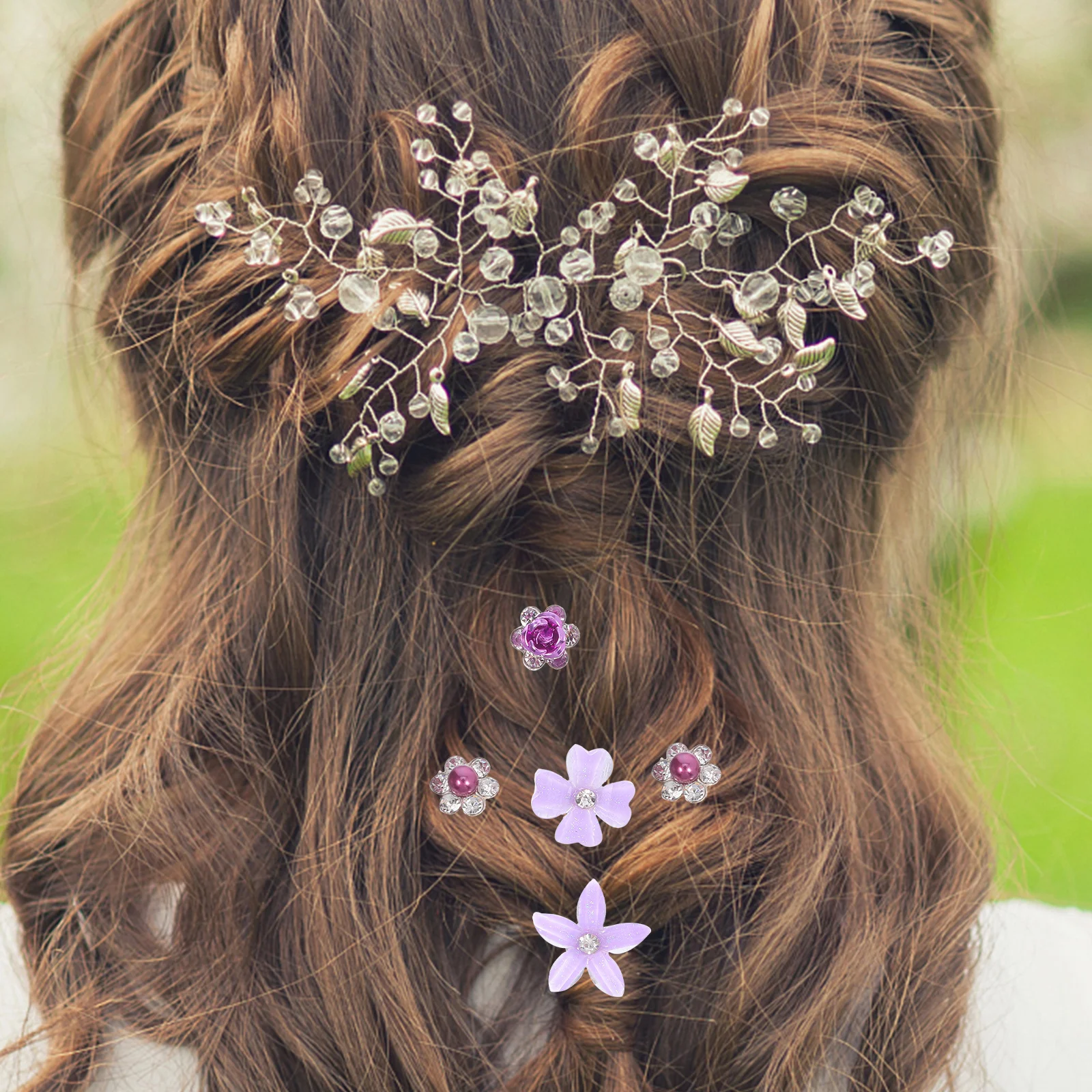 20Pcs Vintage Floral Hair Clips Small Flower Purple Clips for Bangs Braids Daily Wear Cute Flower Hair Accessories
20Pcs Vintage Floral Hair Clips Small Flower Purple Clips for Bangs Braids Daily Wear Cute Flower Hair Accessories