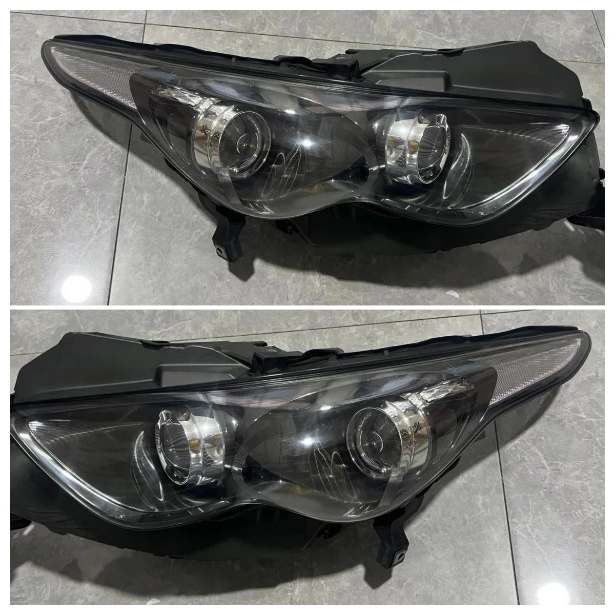Комплект кузова передняя фара в сборе для Infiniti QX70, дневные ходовые огни, указатель поворота, автомобильные аксессуары
Комплект кузова передняя фара в сборе для Infiniti QX70, дневные ходовые огни, указатель поворота, автомобильные аксессуары