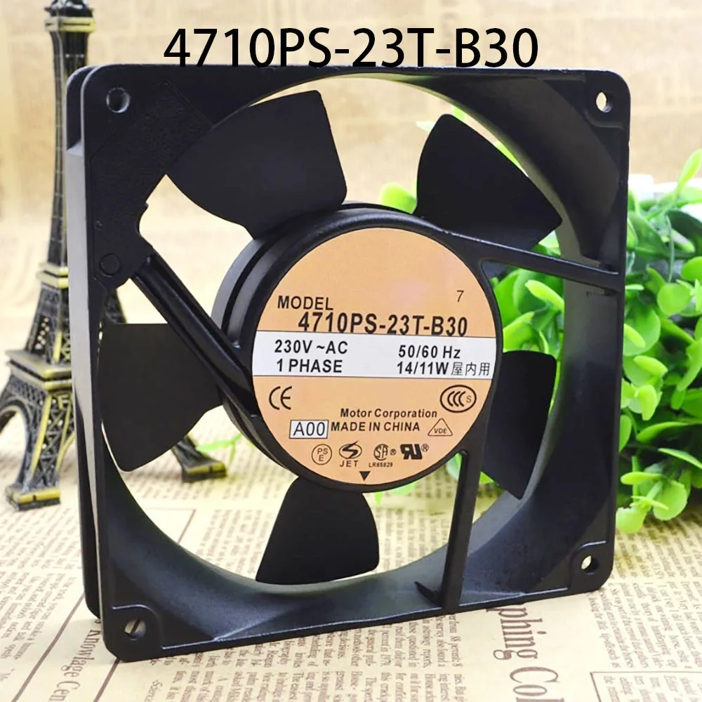 Server CPU/ Case Cooling Fan 120*120*25mm 2-Pin 4710PS-23T-B30 230VAC 14/11W radiator
Server CPU/ Case Cooling Fan 120*120*25mm 2-Pin 4710PS-23T-B30 230VAC 14/11W radiator