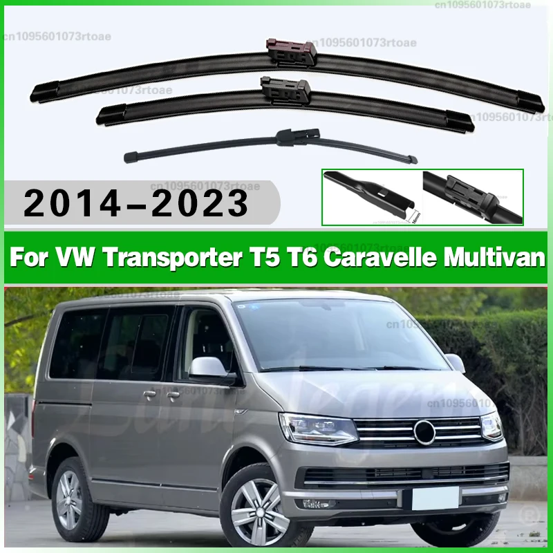 24''+24'' Wiper Wiper Blades Windscreen Window For Volkswagen VW Transporter T5 T6 Caravelle Multivan 2014 - 2023 Windshield
24''+24'' Wiper Wiper Blades Windscreen Window For Volkswagen VW Transporter T5 T6 Caravelle Multivan 2014 - 2023 Windshield