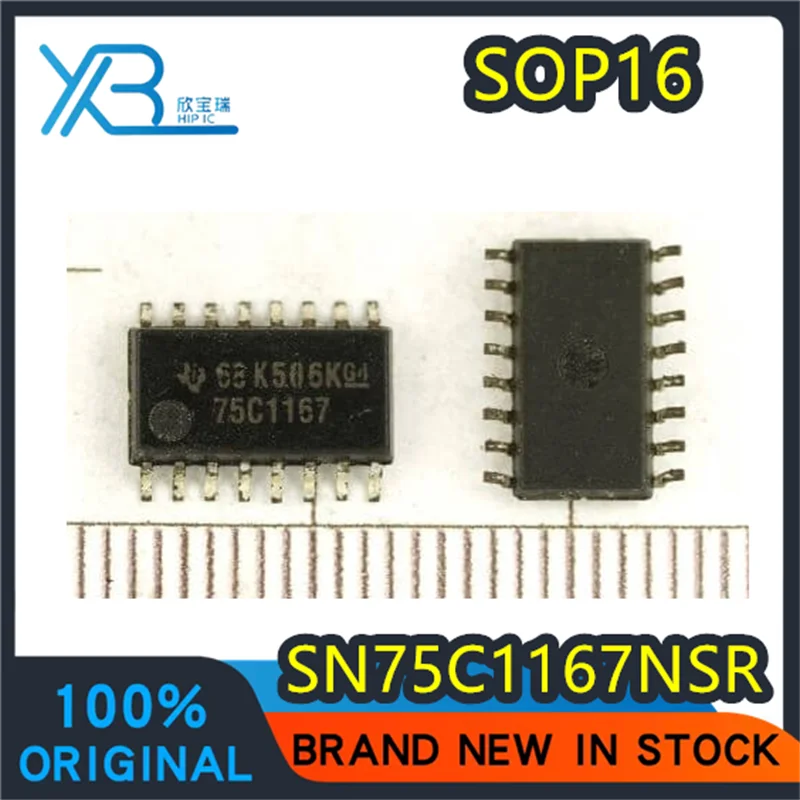 (5/50 pieces) SN75C1167NSR 75C1167 Silkscreen 75C1167 Brand new original RS-485/RS-422 transceiver SOP-16 Fast shipping In stock
(5/50 pieces) SN75C1167NSR 75C1167 Silkscreen 75C1167 Brand new original RS-485/RS-422 transceiver SOP-16 Fast shipping In stock