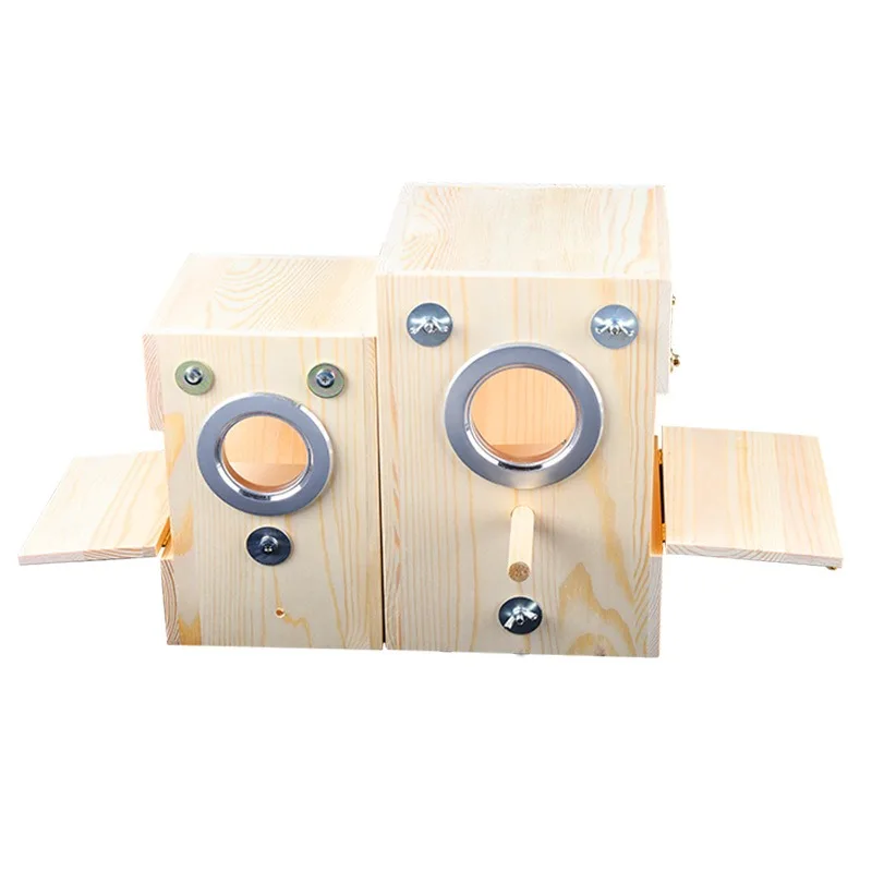 New Style Budgie Bird Nest Box House Wood Breeding Box for Lovebirds Parrotlets Mating Box
New Style Budgie Bird Nest Box House Wood Breeding Box for Lovebirds Parrotlets Mating Box