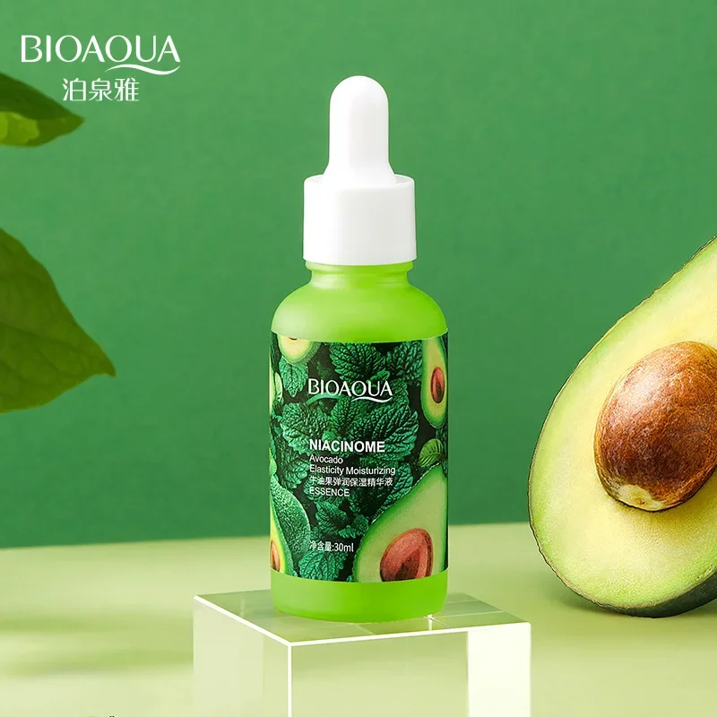 Увлажняющая отбеливающая Сыворотка для лица BIOAQUA с авокадо, увлажняющая сыворотка для лица, осветляющая, сужающая поры, косметика для красоты
Увлажняющая отбеливающая Сыворотка для лица BIOAQUA с авокадо, увлажняющая сыворотка для лица, осветляющая, сужающая поры, косметика для красоты