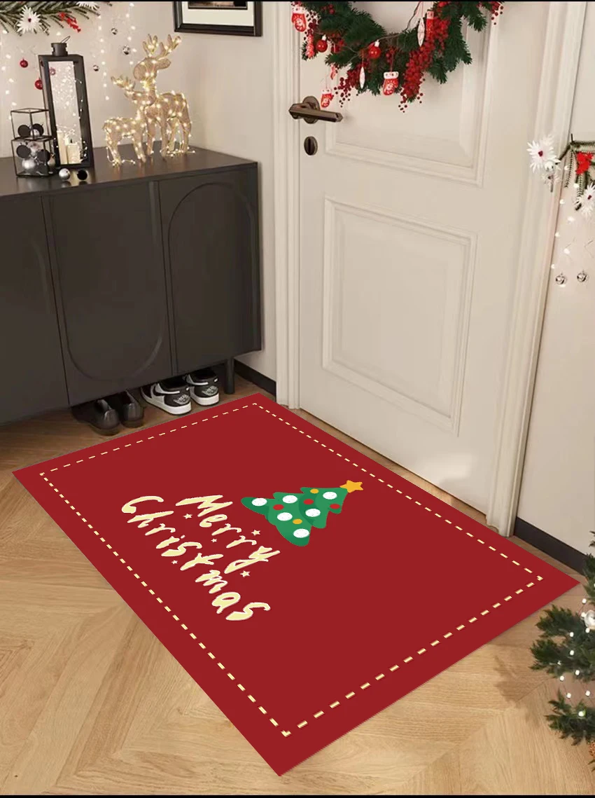 VIKAMA New Christmas Carpet Home Decor Cartoon Welcome Mat Kitchen Entryway Toilet Non-Slip Mat Crystal Velvet Carpet
VIKAMA New Christmas Carpet Home Decor Cartoon Welcome Mat Kitchen Entryway Toilet Non-Slip Mat Crystal Velvet Carpet