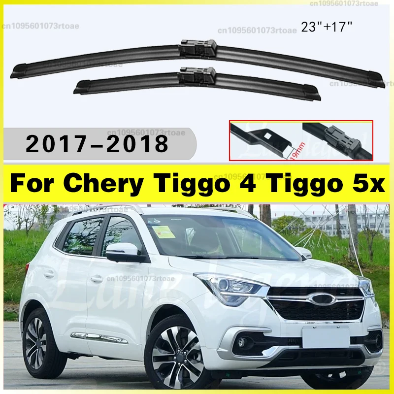 For Chery Chirey Tiggo 4 Tiggo 5X 2017-2018 Car Front Windshield Wiper Blades Rubber Clean Window Windscreen Accessories 23"+17"
For Chery Chirey Tiggo 4 Tiggo 5X 2017-2018 Car Front Windshield Wiper Blades Rubber Clean Window Windscreen Accessories 23"+17"