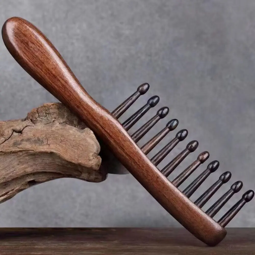 Anti-static Wooden Massage Comb No-snags Scalp Relax Sandalwood Scalp Massager Handmade Blood Circulation
Anti-static Wooden Massage Comb No-snags Scalp Relax Sandalwood Scalp Massager Handmade Blood Circulation