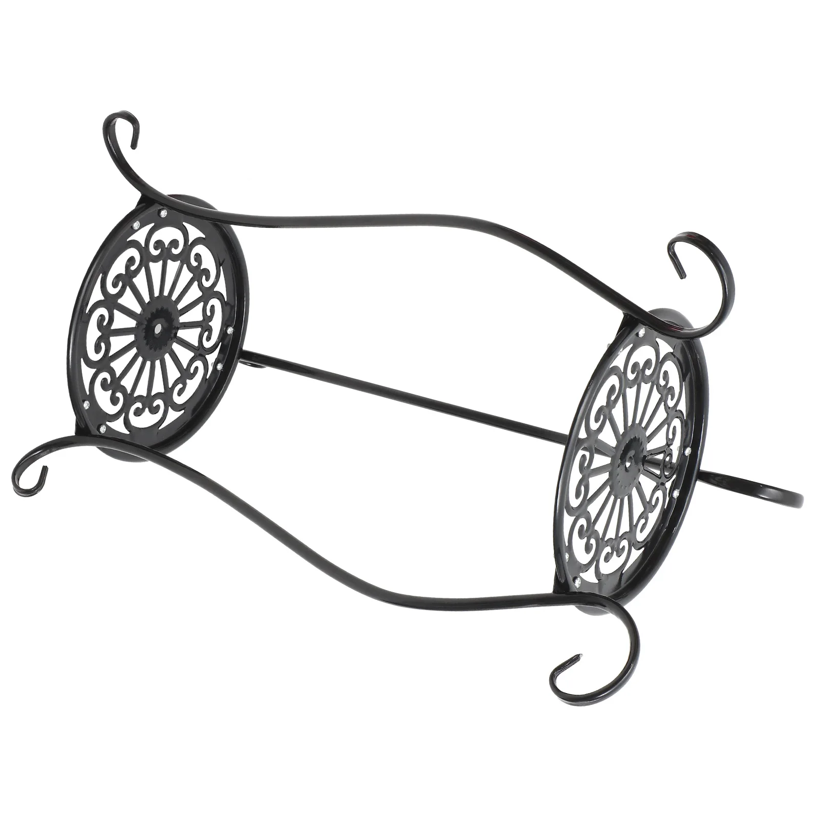 Wrought Iron Flowerpot Rack Double Layer Plant Pot Shelf Vase Stand for Home Balcony Garden Indoor Decor Flower Pots
Wrought Iron Flowerpot Rack Double Layer Plant Pot Shelf Vase Stand for Home Balcony Garden Indoor Decor Flower Pots