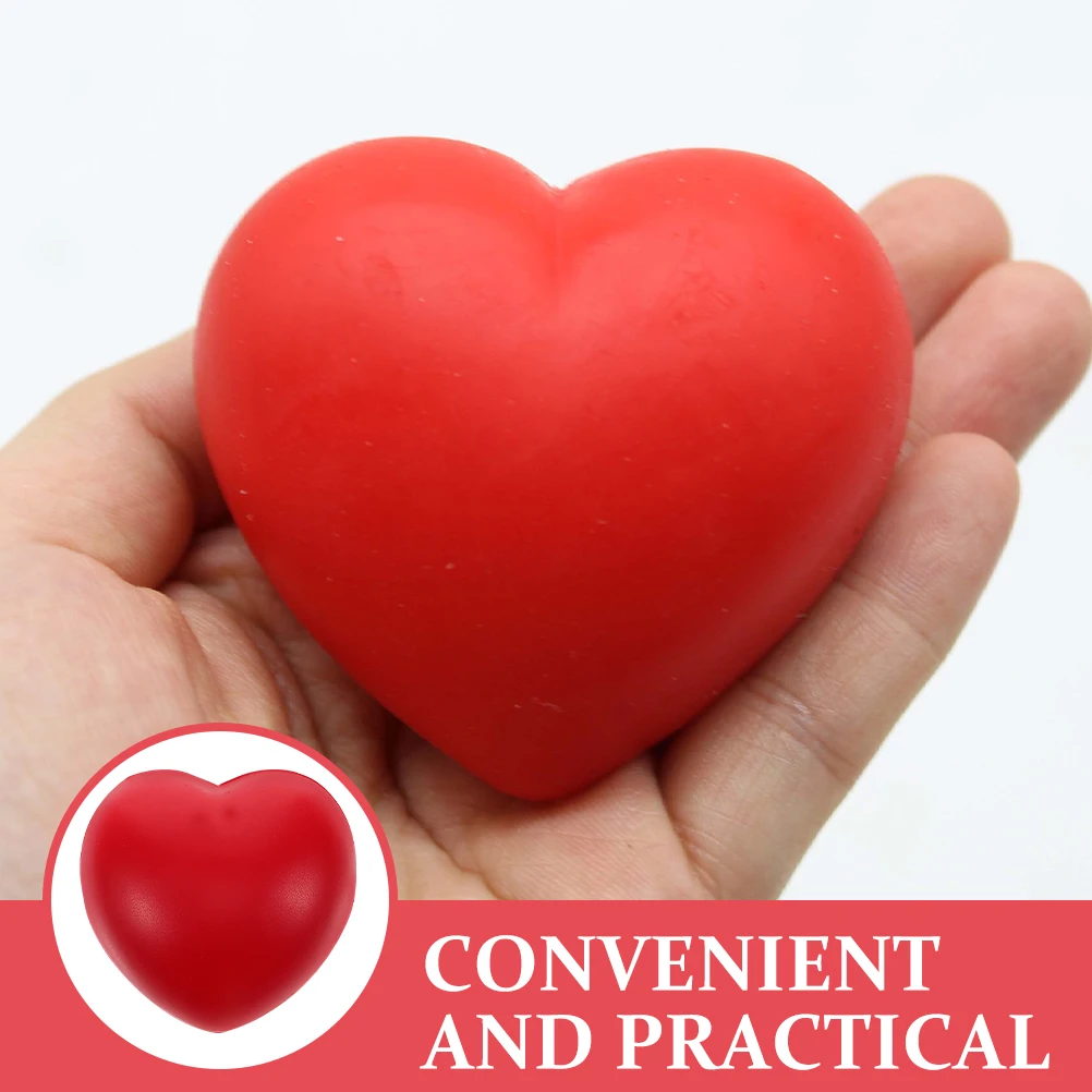4pcs Heart Balls Hand Heart Shaped Balls Toys Exercise Squeezy Toys Valentine Gifts Soft PU Material Anti Stress
4pcs Heart Balls Hand Heart Shaped Balls Toys Exercise Squeezy Toys Valentine Gifts Soft PU Material Anti Stress