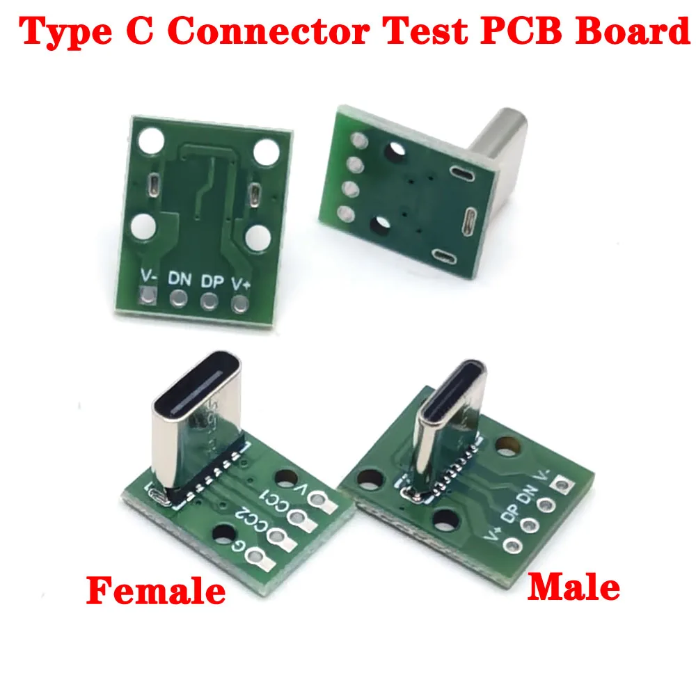 1-10PCS 16 Pin Type C Connector USB 3.1 Test PCB Board Plate Adapter Socket For Data Line Wire Cable Transfer Data Charging
1-10PCS 16 Pin Type C Connector USB 3.1 Test PCB Board Plate Adapter Socket For Data Line Wire Cable Transfer Data Charging